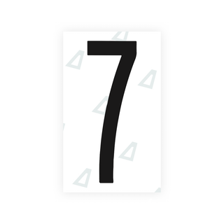 Alite Nanofilm for US (New York 2020 - Flat) license plates - Symbol "7" - Alite