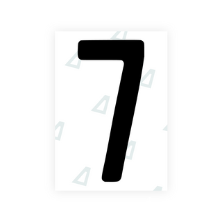 Alite Nanofilm for AUS (New South Wales) license plates - Symbol "7" - Alite