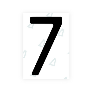 Alite Nanofilm for Poland license plates - Symbol "7" - Alite