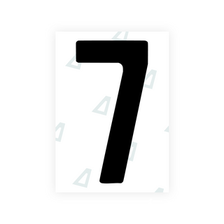 Alite Nanofilm for AUS (Queensland) license plates - Symbol "7" - Alite