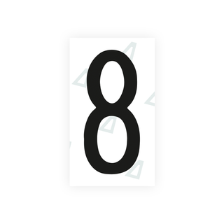 Alite Nanofilm for Mexico license plates - Symbol "8" - Alite