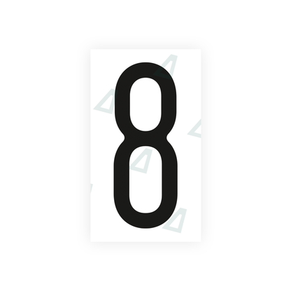 Alite Nanofilm for US (Ohio 2013) license plates - Symbol "8" - Alite