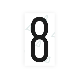 Alite Nanofilm for US (Washington State) license plates - Symbol "8" - Alite