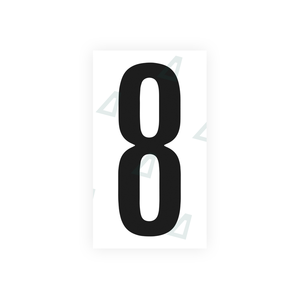 Alite Nanofilm for US (Ohio 2021) license plates - Symbol "9" - Alite