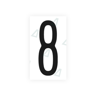 Alite Nanofilm for US (Pennsylvania) license plates - Symbol "8" - Alite