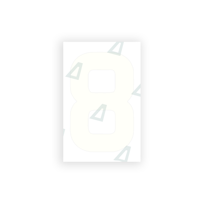 Alite Nanofilm for United Kingdom license plates - Symbol "8" - Alite