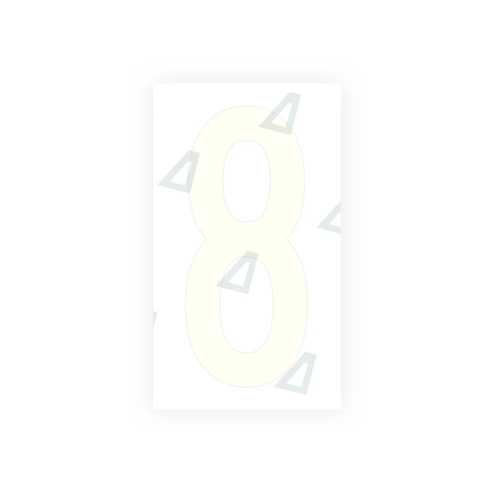 Alite Nanofilm for US (Oklahoma) Moto license plates - Symbol "8" - Alite