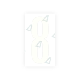 Alite Nanofilm for US (Nevada) Moto license plates - Symbol "8" - Alite