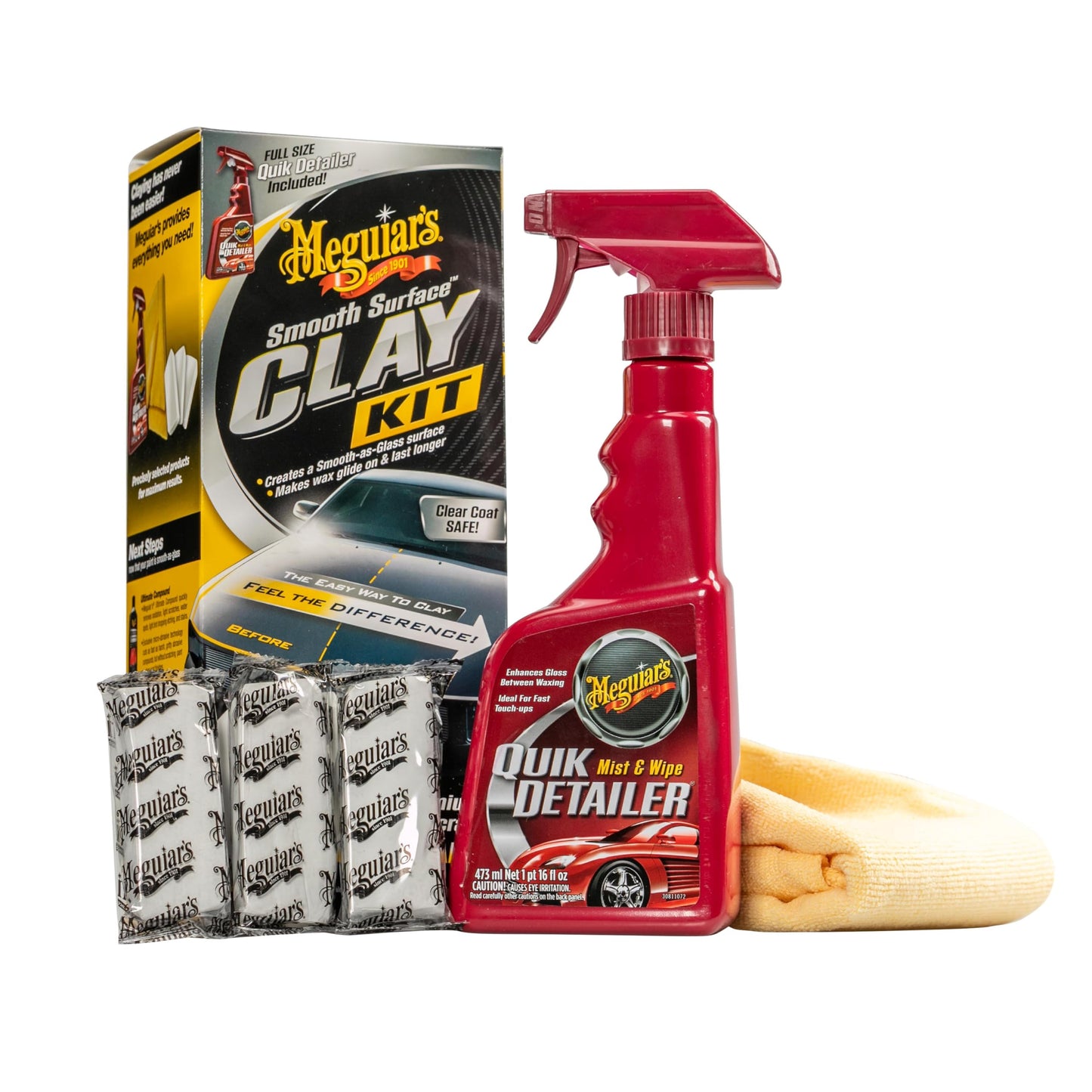 Meguiars Knete-Set für glatte Oberflächen g191700
