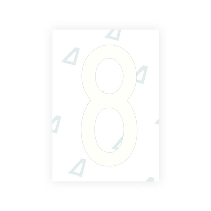 Alite Nanofilm for US (Arkansas) license plates - Symbol "8" - Alite