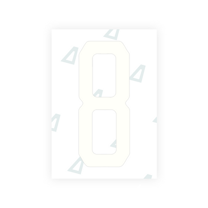 Alite Nanofilm for US (Florida 2019) license plates - Symbol "8" - Alite