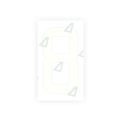Alite Nanofilm for France license plates - Symbol "8" - Alite