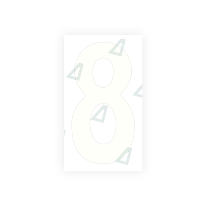 Alite Nanofilm for Armenia number plates - Symbol "8" - Alite