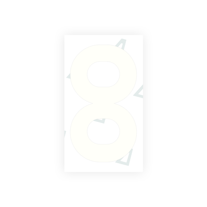 Alite Nanofilm for Greece license plates - Symbol "8" - Alite