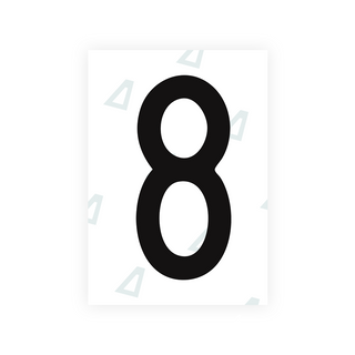 Alite Nanofilm for US (Arkansas) license plates - Symbol "8" - Alite
