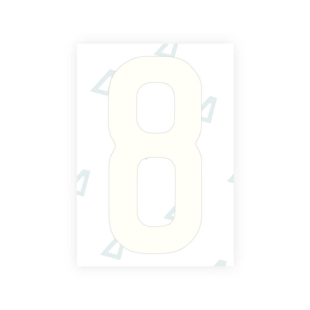 Alite Nanofilm for AUS (New South Wales) license plates - Symbol "8" - Alite