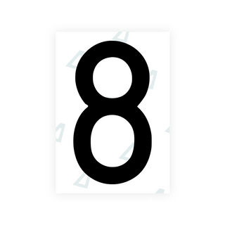 Alite Nanofilm for Poland license plates - Symbol "8" - Alite