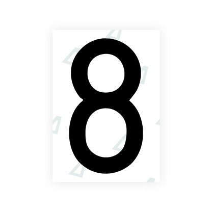 Alite Nanofilm for Poland license plates - Symbol "8" - Alite