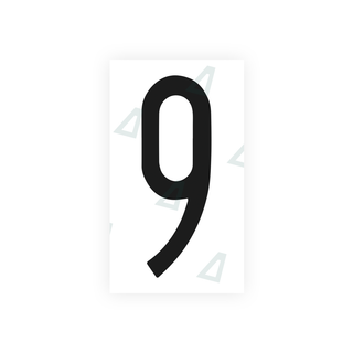 Alite Nanofilm for US (New York 1986) license plates - Symbol "9" - Alite