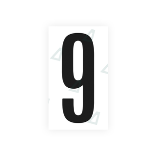 Alite Nanofilm for US (Ohio 2021) license plates - Symbol "1"0 - Alite