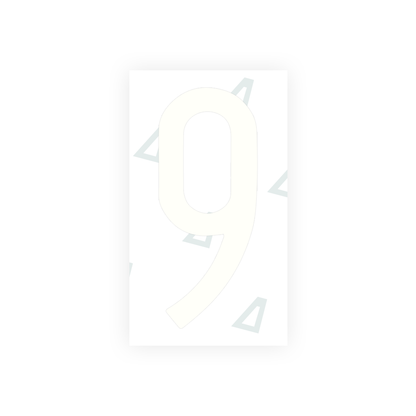 Alite Nanofilm for Mexico license plates - Symbol "9" - Alite