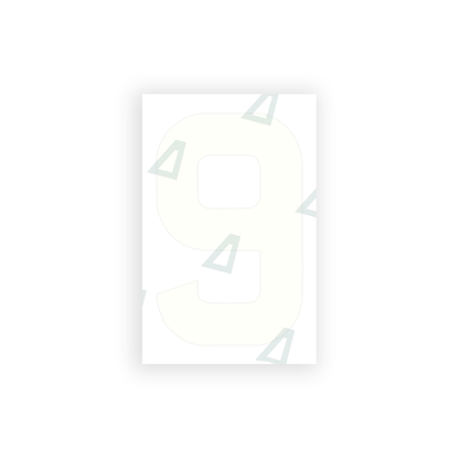 Alite Nanofilm for United Kingdom license plates - Symbol "9" - Alite