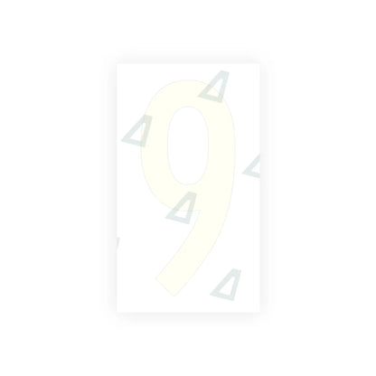 Alite Nanofilm for US (Oklahoma) Moto license plates - Symbol "9" - Alite