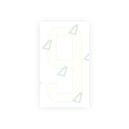 Alite Nanofilm for US (Quebec) license plates - Symbol "9" - Alite