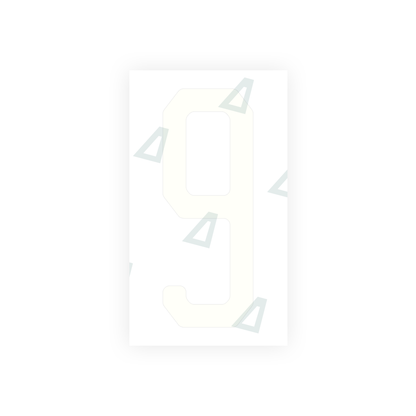 Alite Nanofilm for US (Michigan) license plates - Symbol "9" - Alite