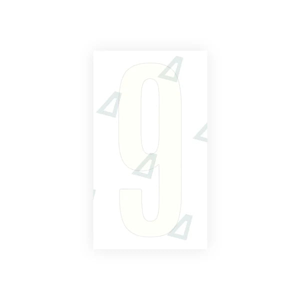 Alite Nanofilm for US (Nevada) Moto license plates - Symbol "9" - Alite