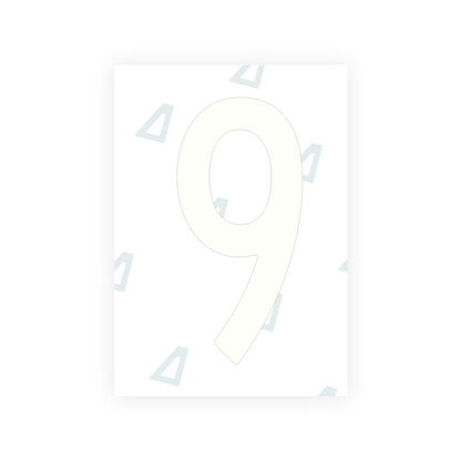 Alite Nanofilm for US (Arkansas) license plates - Symbol "9" - Alite