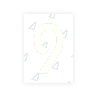 Alite Nanofilm for Chile 2014 license plates - Symbol "9" - Alite