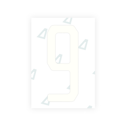 Alite Nanofilm for US (Florida 2019) license plates - Symbol "9" - Alite