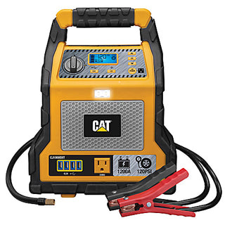 Cat cj1000dxt Power Station with 1,200-Peak-Amp Jump Starter
