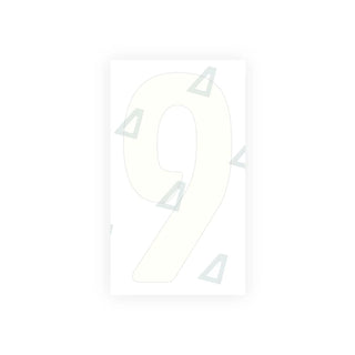 Alite Nanofilm for Tanzania (standard) license plates - Symbol "9"