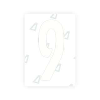 Alite Nanofilm for Guatemala license plates - Symbol "9" - Alite