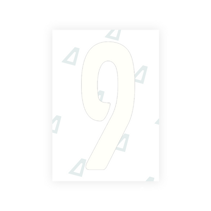 Alite Nanofilm for Guatemala license plates - Symbol "9" - Alite