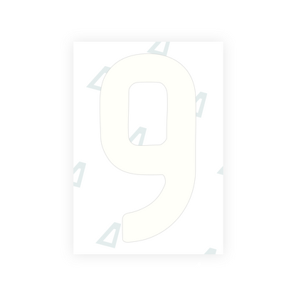 Alite Nanofilm for AUS (Queensland) license plates - Symbol "9" - Alite