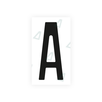 Alite Nanofilm for Mexico license plates - Symbol "A" - Alite