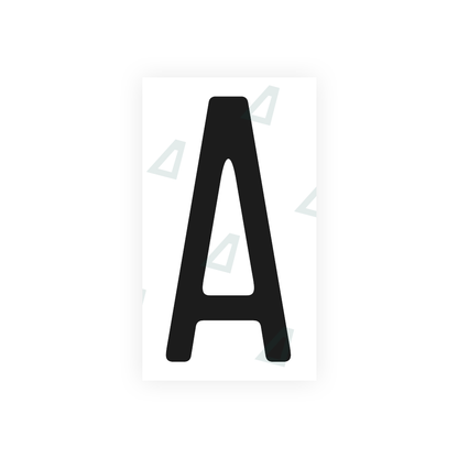 Alite Nanofilm for US (Missouri) license plates - Symbol "A" - Alite