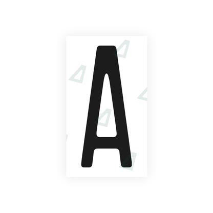 Alite Nanofilm for US (Pennsylvania) license plates - Symbol "A" - Alite