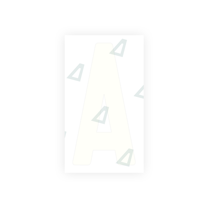 Alite Nanofilm for India license plates - Symbol "A" - Alite