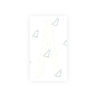 Alite Nanofilm for US (New York 1986) license plates - Symbol "A" - Alite