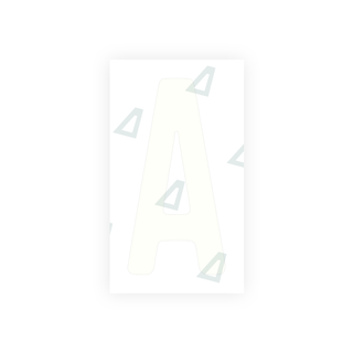 Alite Nanofilm for front Switzerland license plates - Symbol "A" - Alite