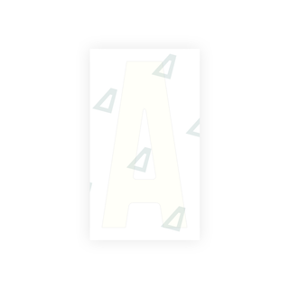 Alite Nanofilm for Czech Republic license plates - Symbol "A" - Alite