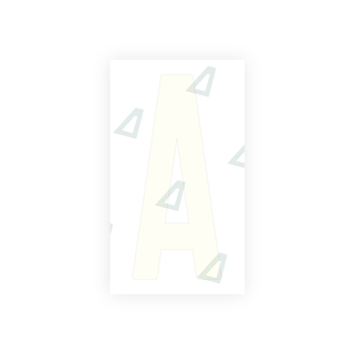Alite Nanofilm for US (New Jersey) Moto license plates - Symbol "A" - Alite