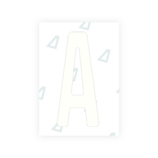 Alite Nanofilm for Guatemala license plates - Symbol "A" - Alite