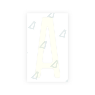 Alite Nanofilm for US (New Jersey - Embossed) license plates - Symbol "A" - Alite