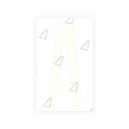 Alite Nanofilm for US (New Jersey - Embossed) license plates - Symbol "A" - Alite