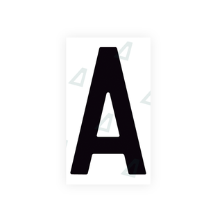 Alite Nanofilm for Spain Flat license plates - Symbol "A" - Alite